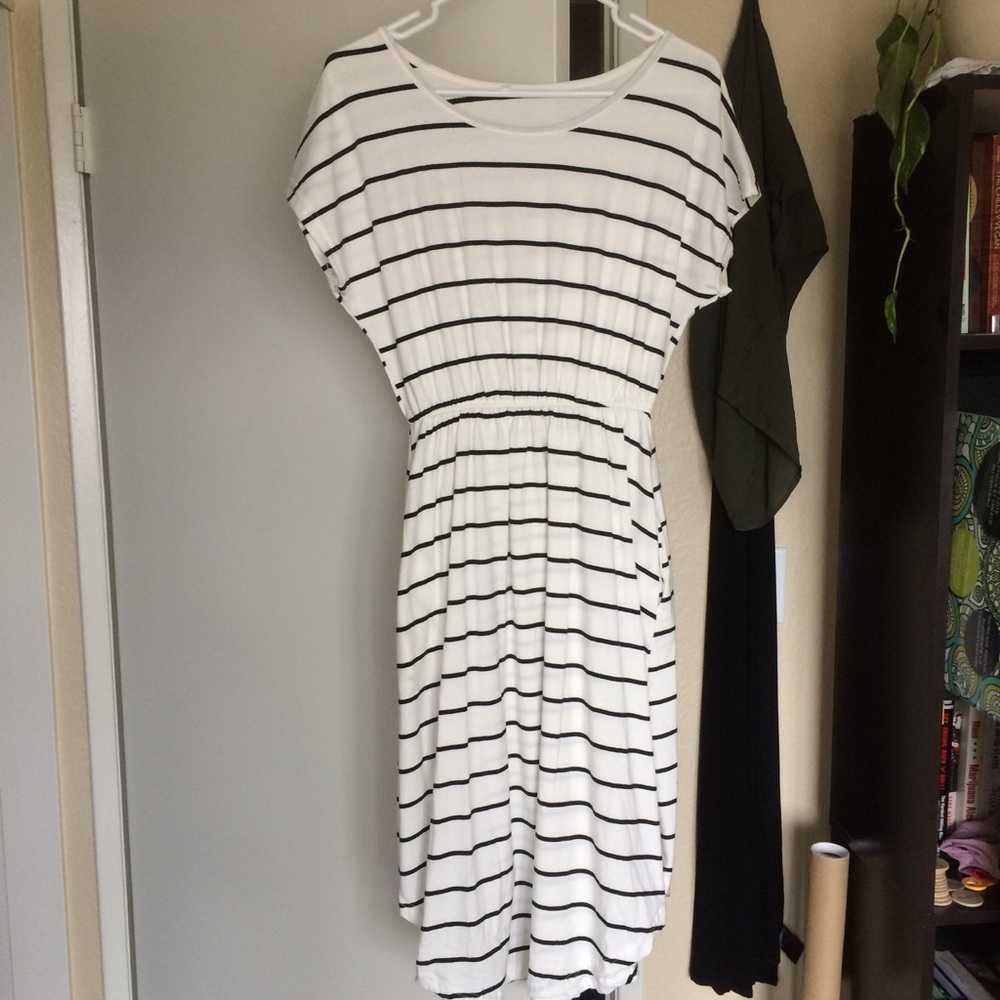 Striped long dress